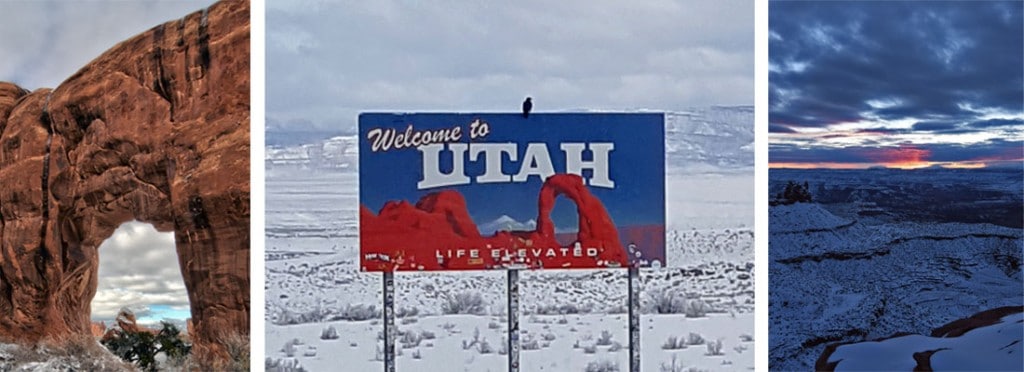 Photos from some of our roat trip on our way to Midway, Utah to get our PADI certifications while diving Homestead Crater.