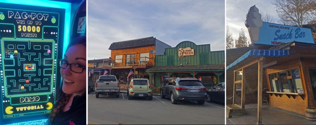 Collage of photos from Downtown Grand Lake