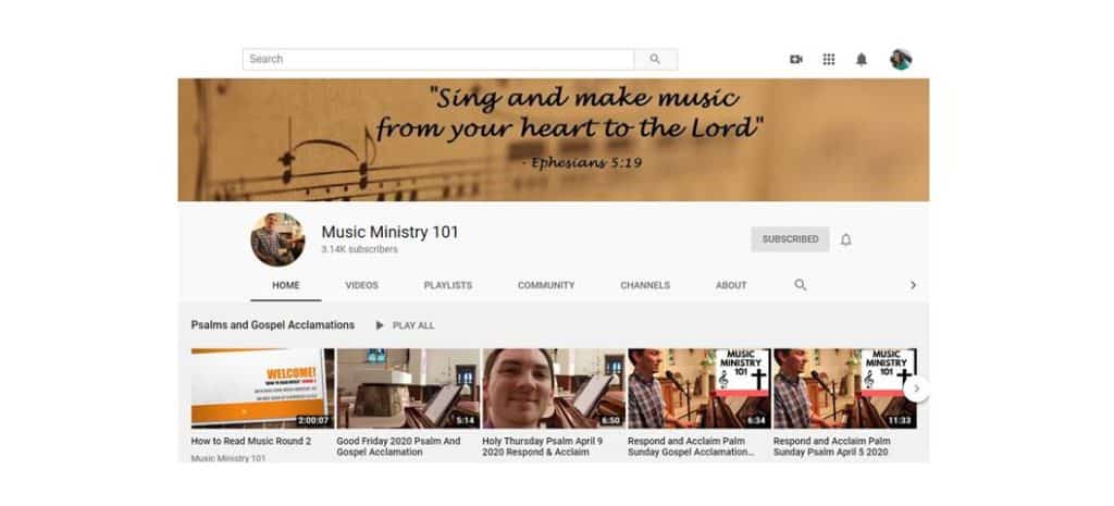 Helpful YouTube Channels for Cantors - blog post pic