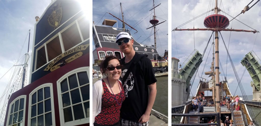 Pirate Ship we toured during our weekend in St. Augustine