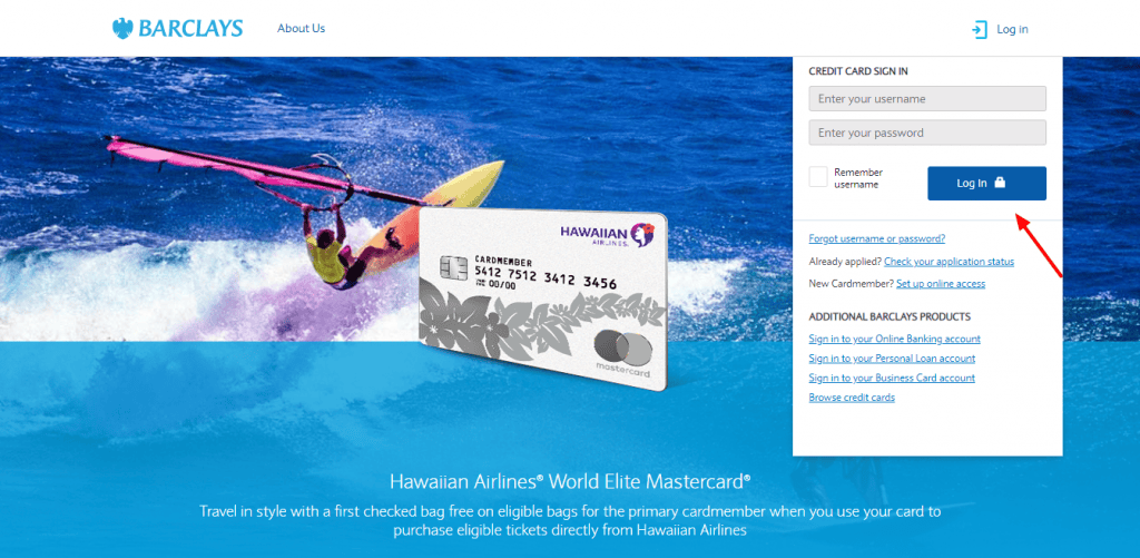 Barclays US Login