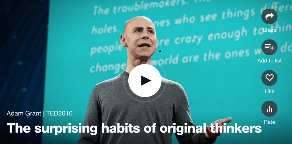 adam grant modern day peter drucker