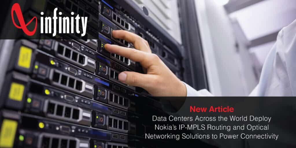 person working with data center hardware