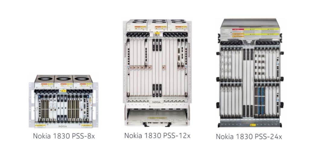 Nokia’s 1830 PSS-x OTN Switching Product Lines