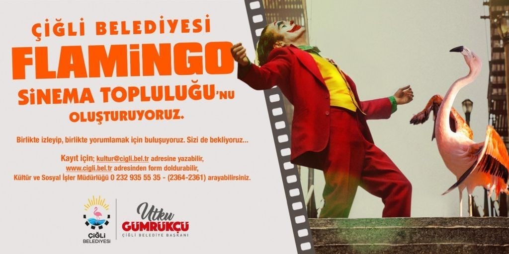 Çiğlili sinemaseverler Flamingo Sinema Topluluğunda buluşuyor
