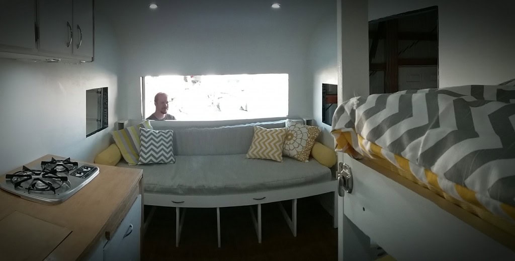 and our bed/couch
