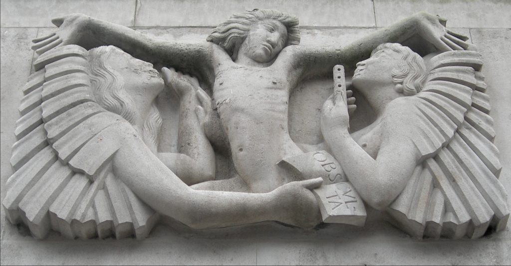 Eric Gill, Ariel between Wisdom and Gaiety