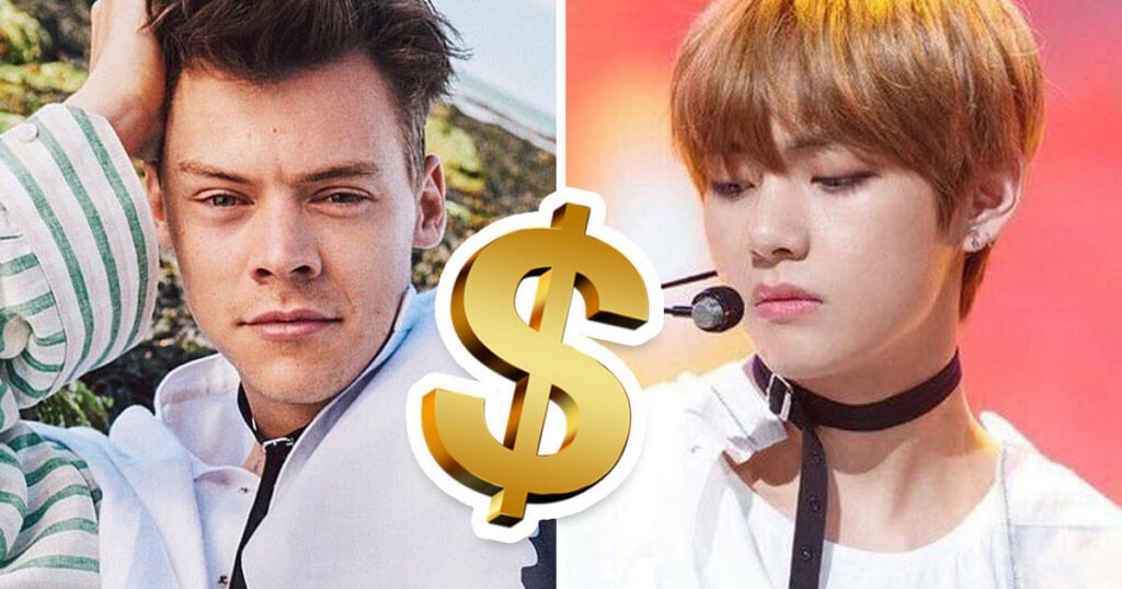 Siapa Lebih Keren? V BTS vs Harry Styles dengan Kemeja Super Mahal