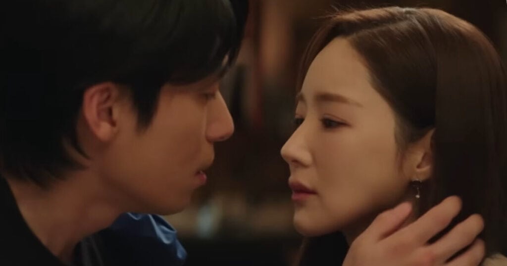 Komentar Park Min Young Soal Adegan Ciuman Wi Ha Joon Bikin Heboh