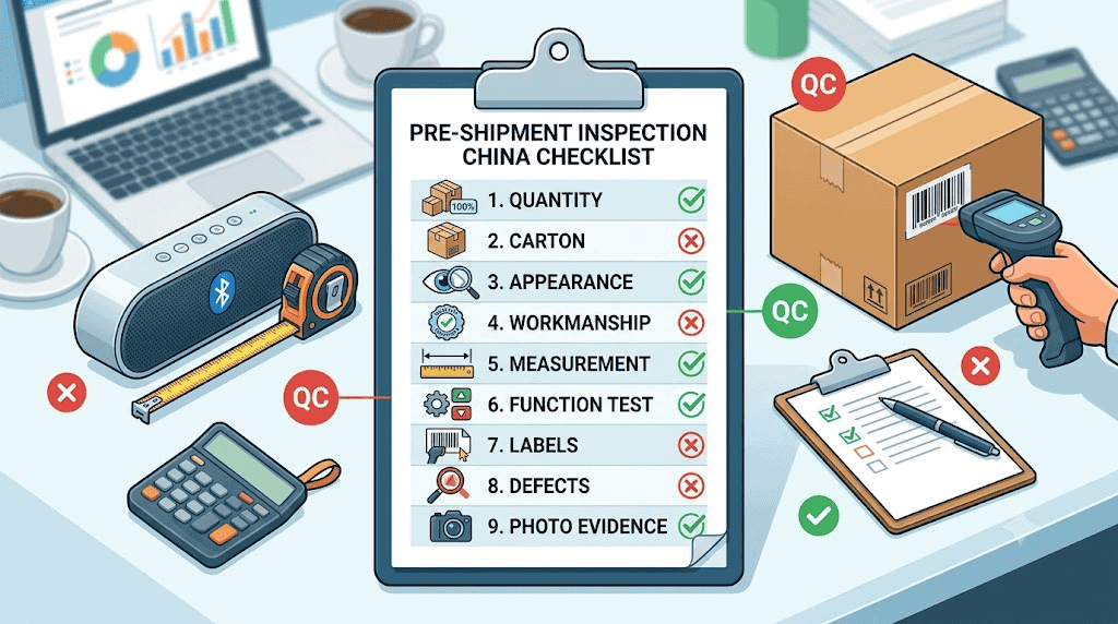 Pre-Shipment Inspection China: Checklist Before Shipping