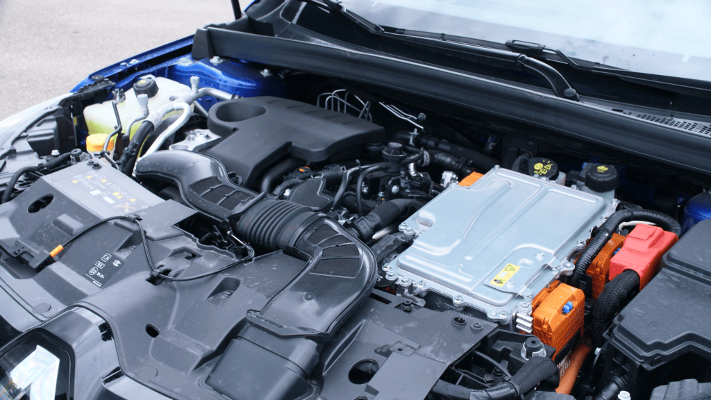 megane engine bay