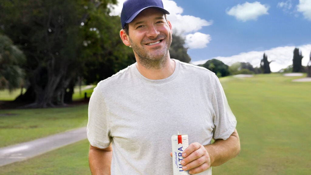 tony romo michelob ultra caddyshack