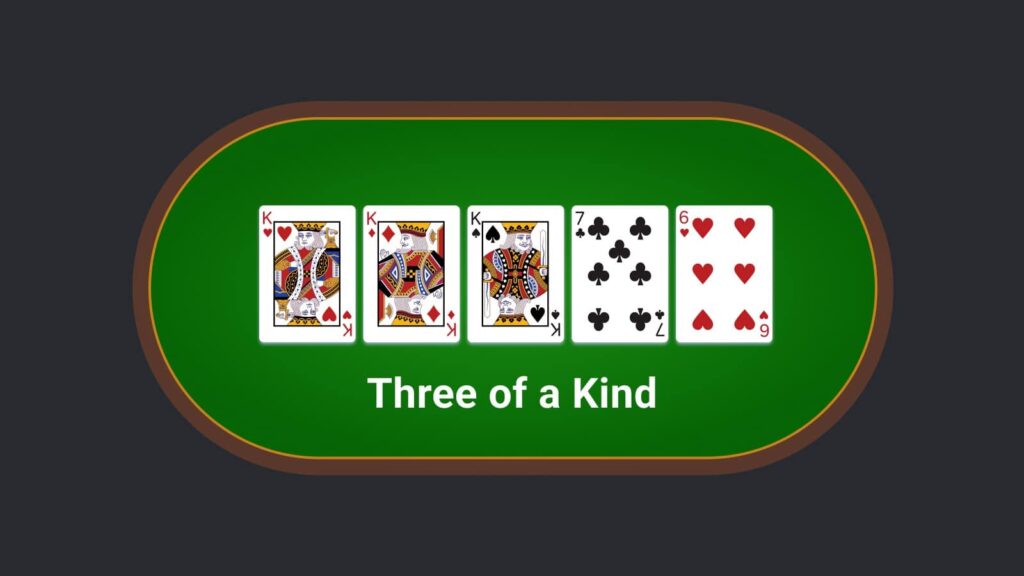 three-of-a-kind poker hand