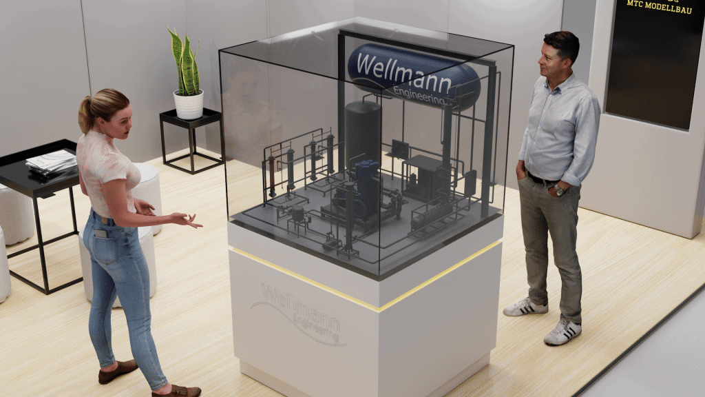 Wellmann Messe Modell