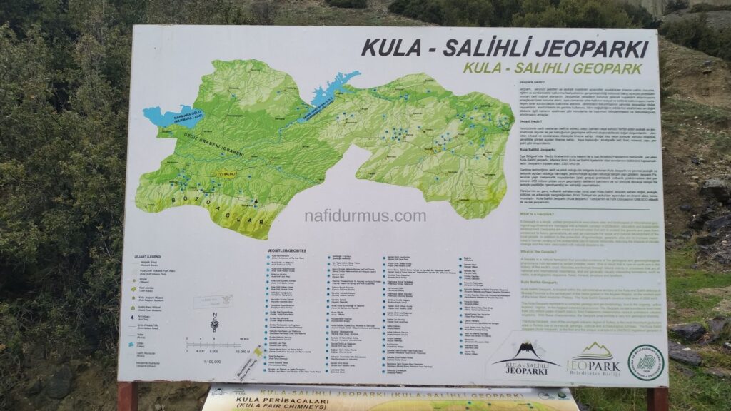 Kuladokya peri bacaları haritası