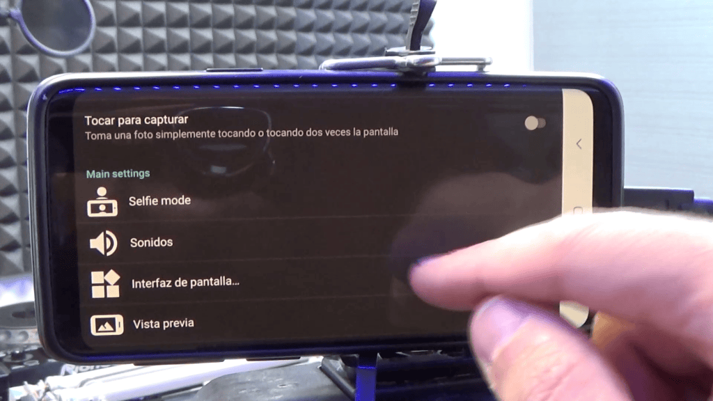 Configuración HedgeCam