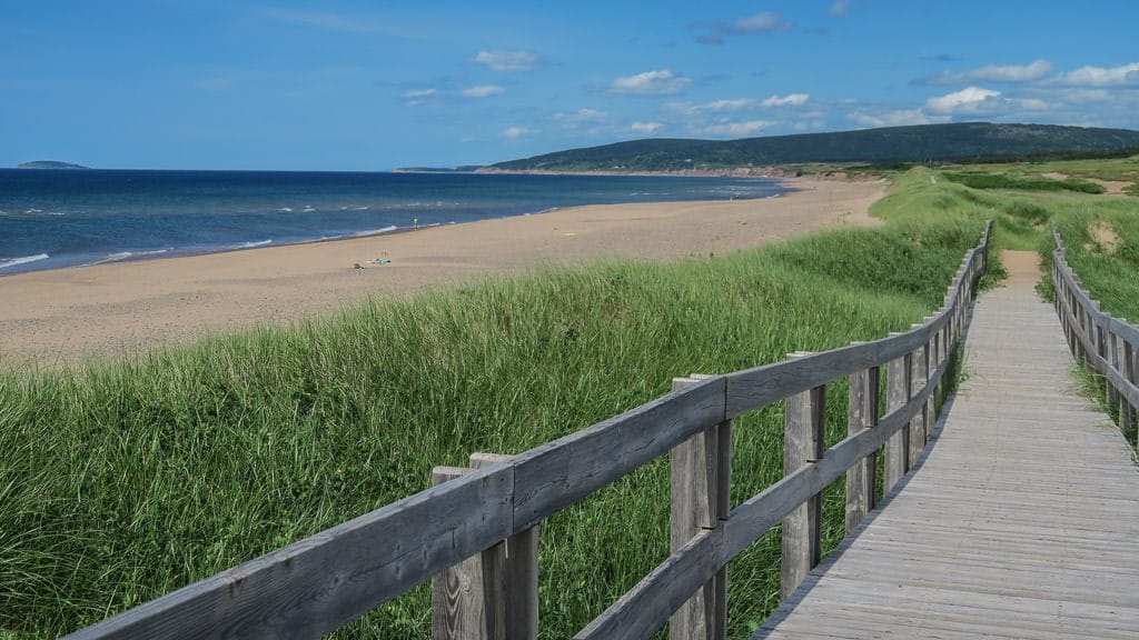 Boardwalk along the Inverness Beach Loop Trial