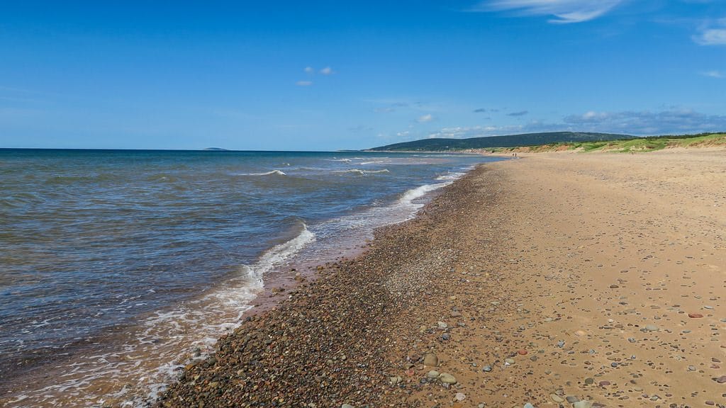 Coastline along Inverness Beach