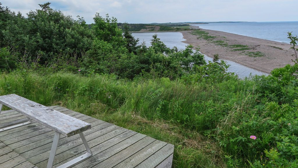 Bench on the Le Chemin du Buttereau Loop Trail