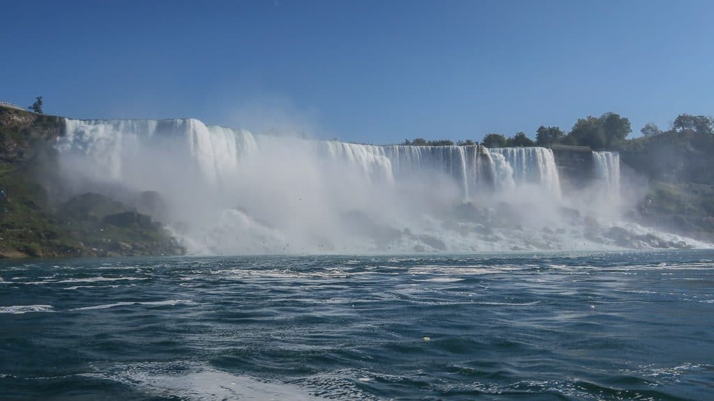 Niagara Falls from the water level