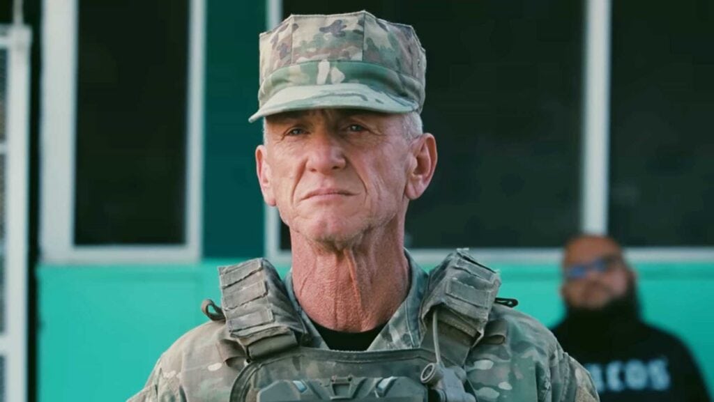 Sean Penn in "One Battle After Another"