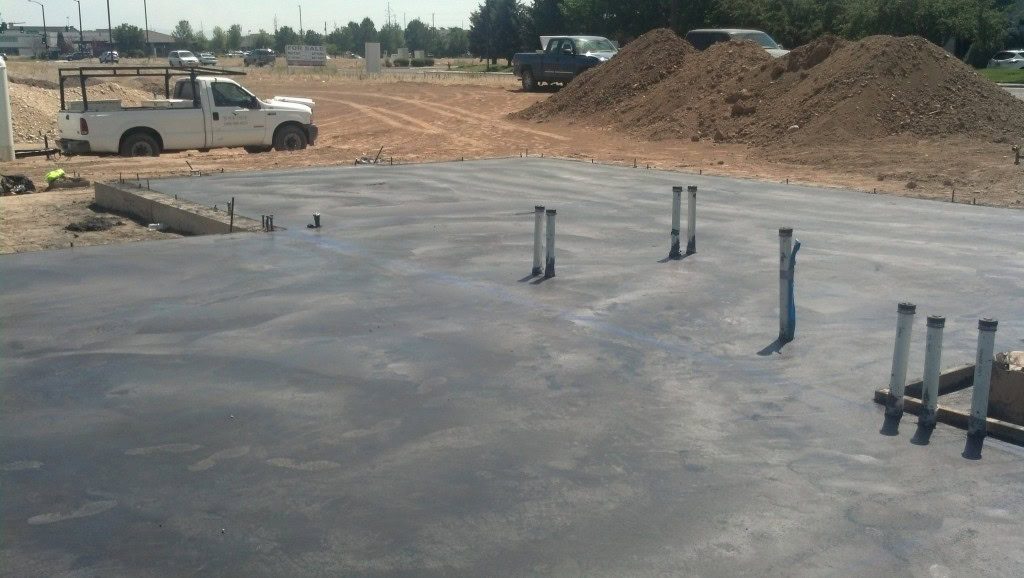 Things always look so small before there are walls