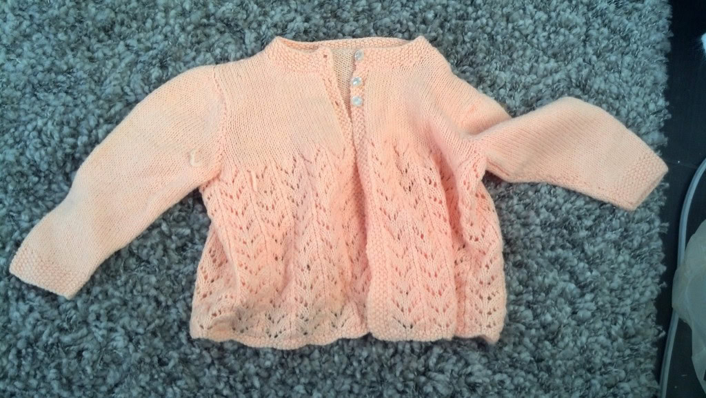 And this is a home-made pice, it's a cool shade of orange!