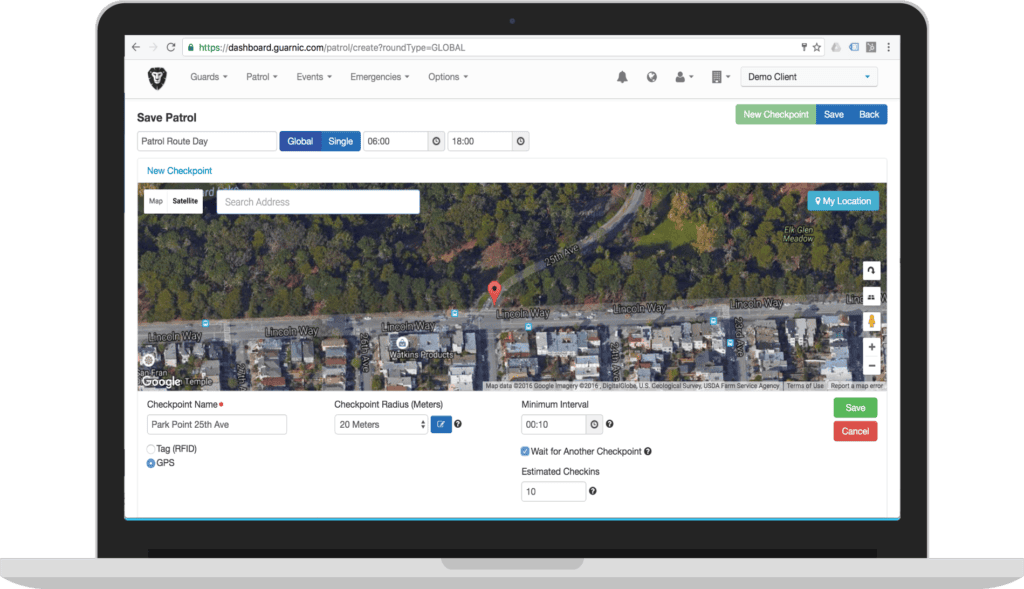 Security Guard Equipment Guard Tour System