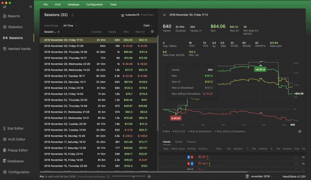 Hand2Note 4 Interface