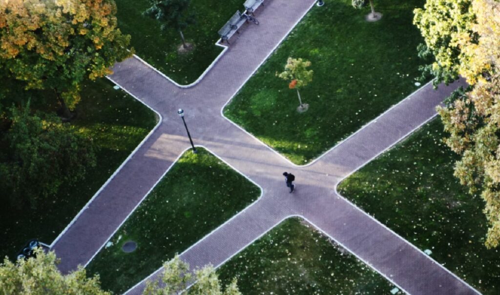 University of Pennsylvania's campus from overhead.