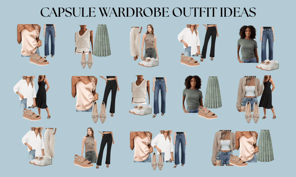 capsule wardrobe outfit ideas