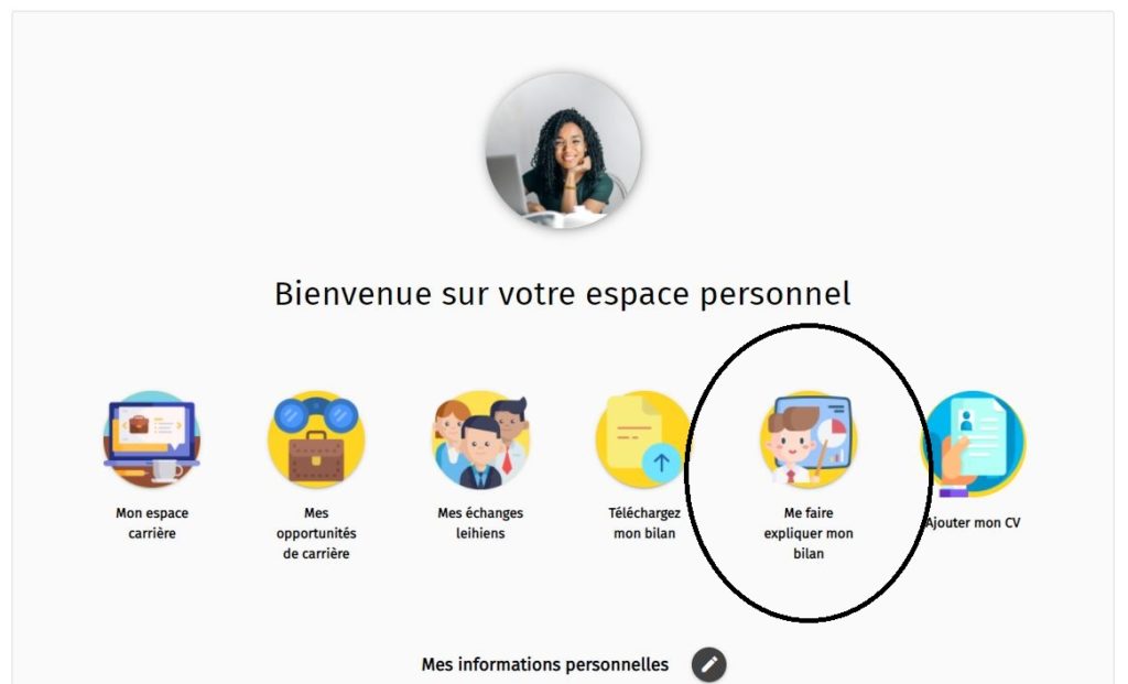 Espace privatif Candidat Leihia