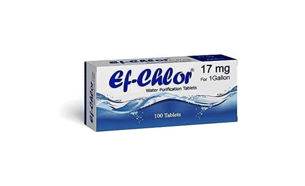 Ef-Chlor Water Purification Tablets