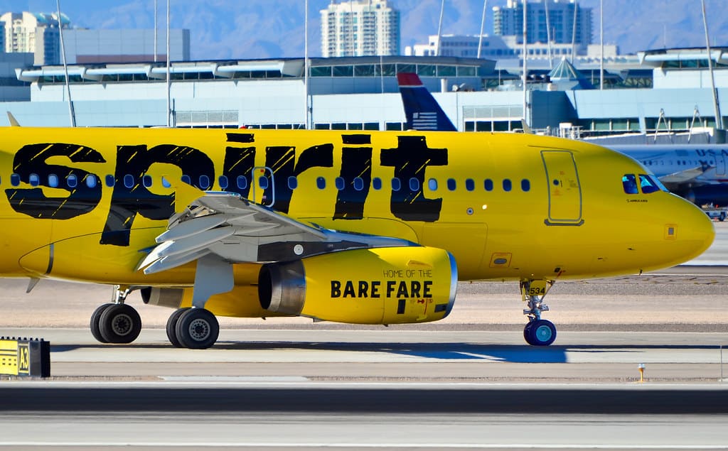 Spirit Airlines plane