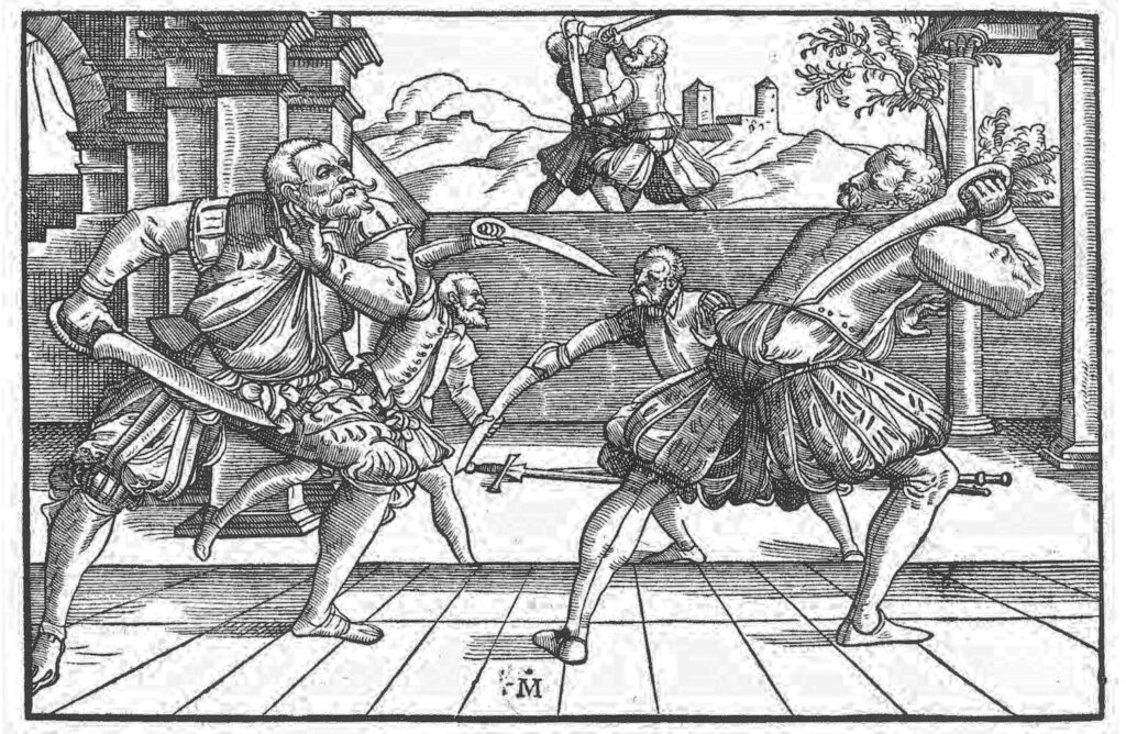 The Art of Combat Joachim Meyer dussak training