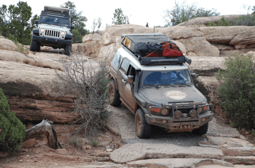 Overland tips