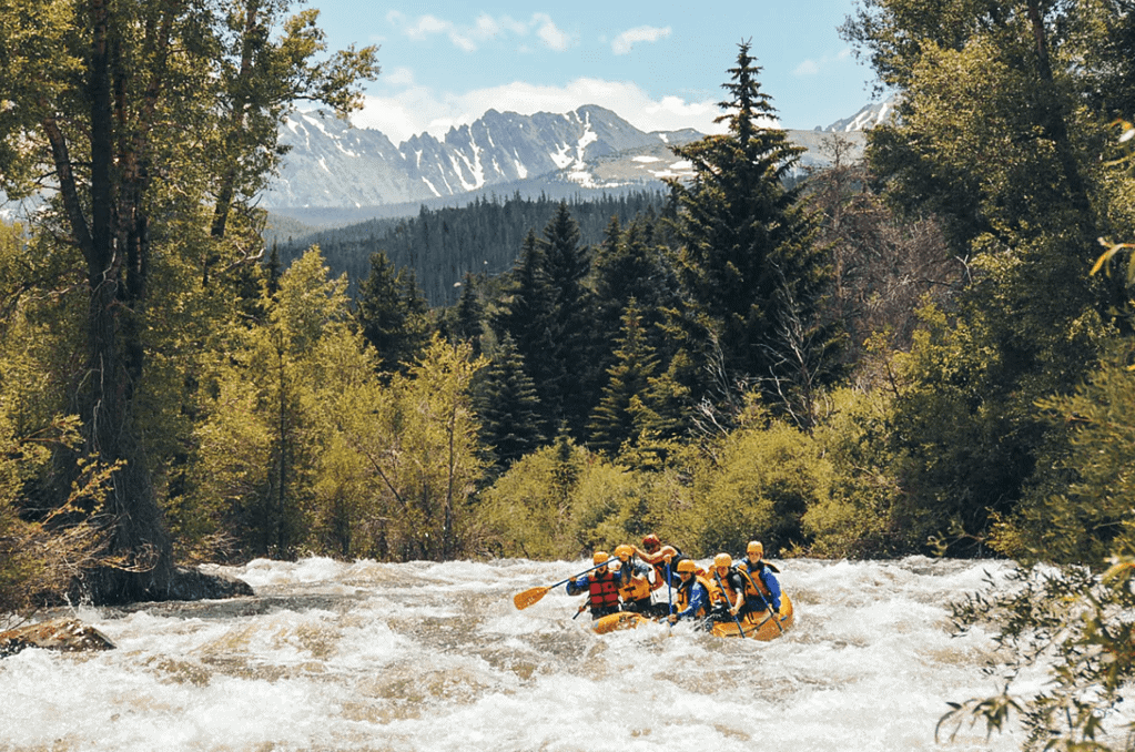 Rafting the Blue River Colorado