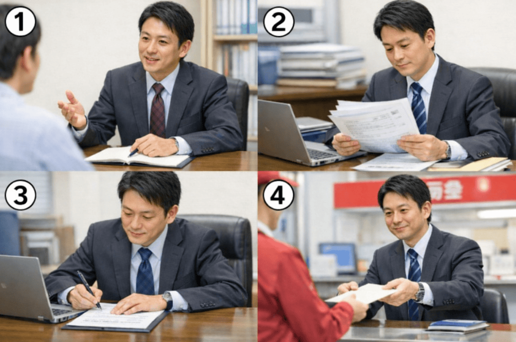 行政書士に通知業務を依頼するメリットと依頼の流れ