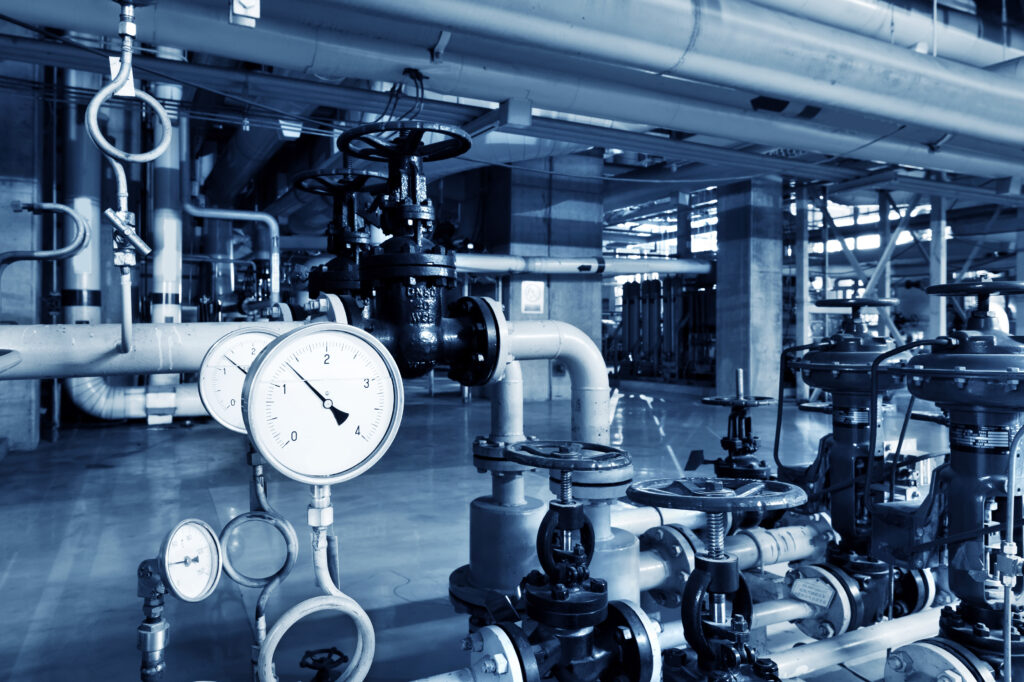 Centrale thermique – Manometre