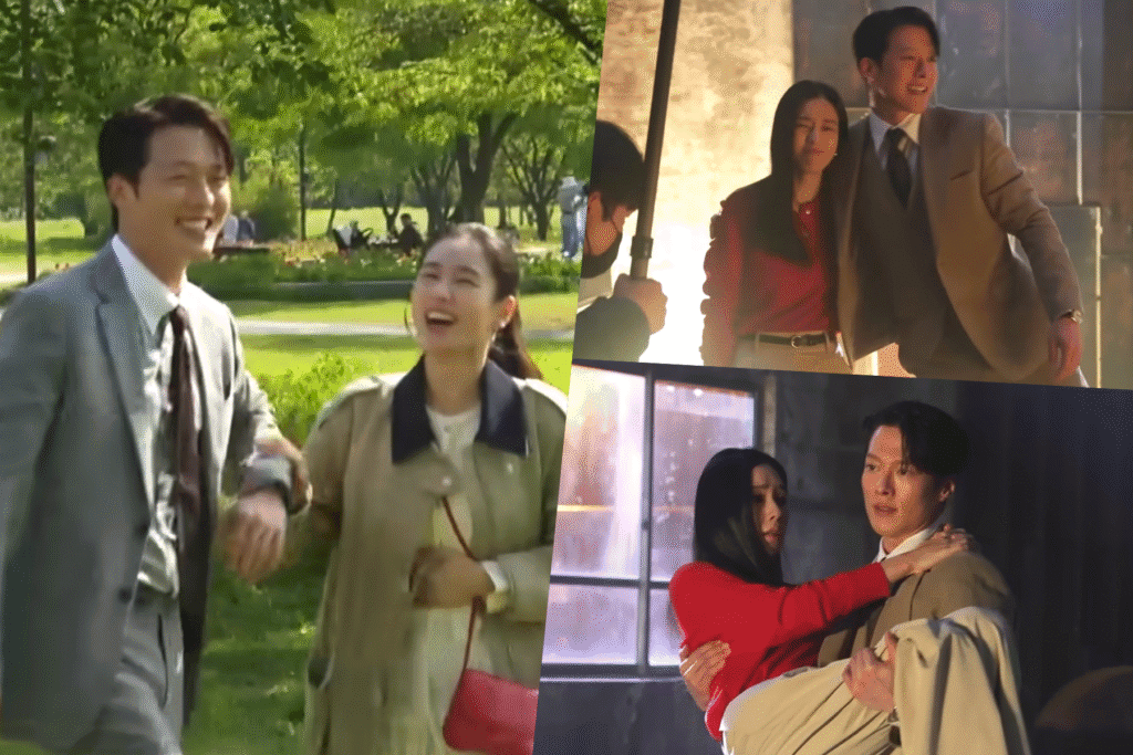 Tawa Jang Ki Yong dan Ahn Eun Jin di Balik Layar ‘Dynamite Kiss’