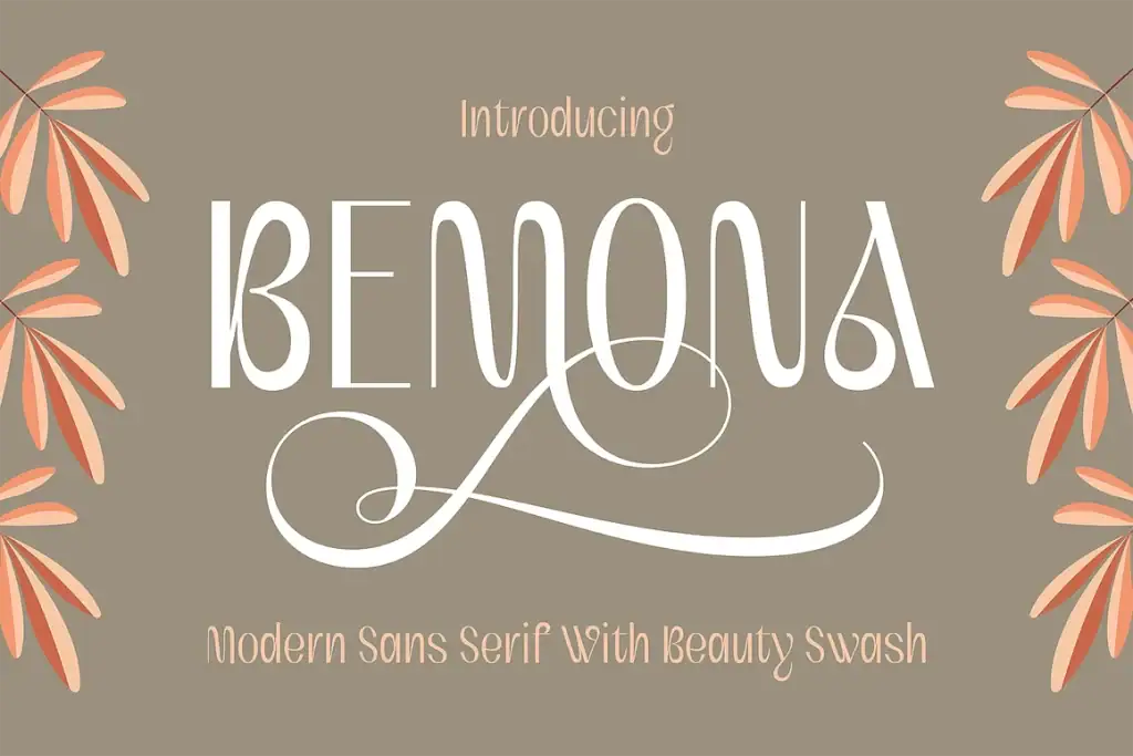 Bemona – Beautiful Simple Sans Serif