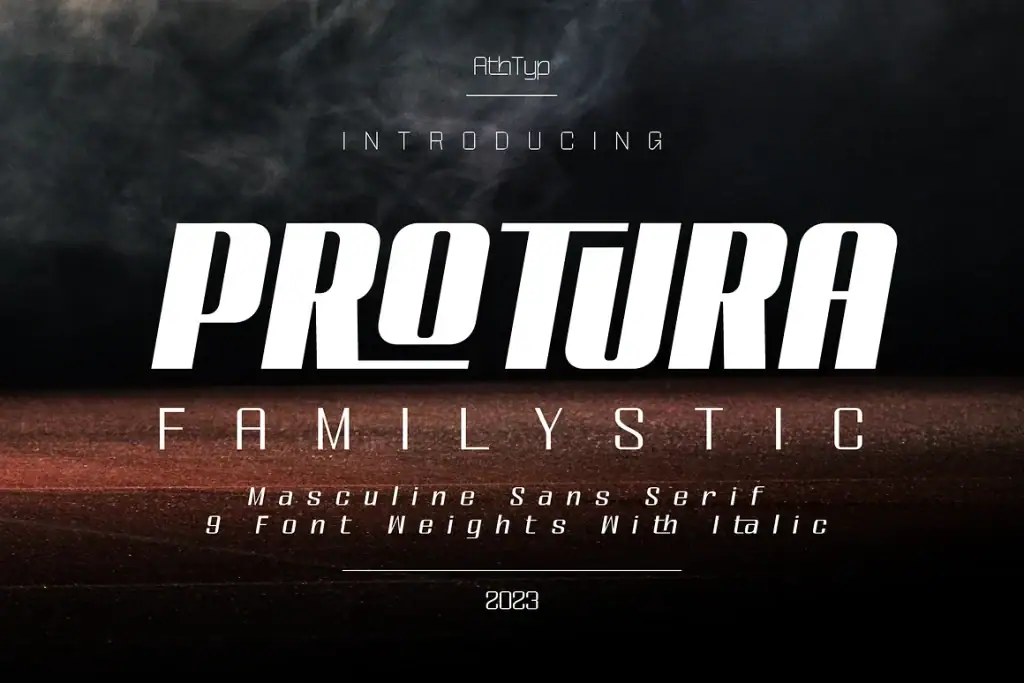 Protura Sans Serif Masculine
