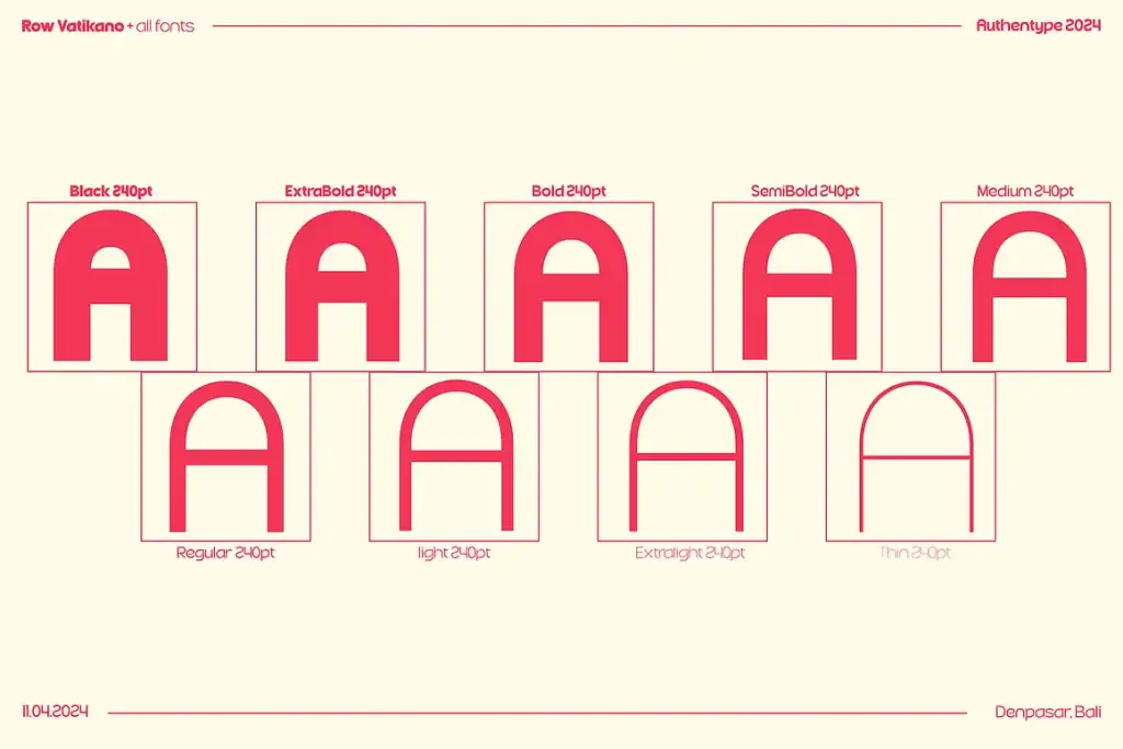 Row Vaticano – Relaxed Full Cyrillic