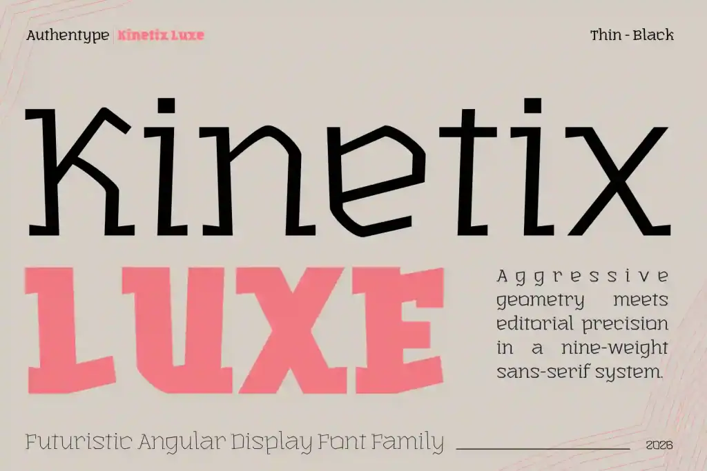 Kinetix Luxe – Industrial Brutalist Display Series
