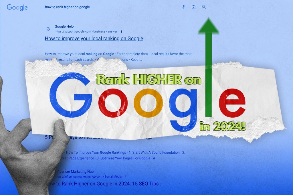 Rank Higher on Google header