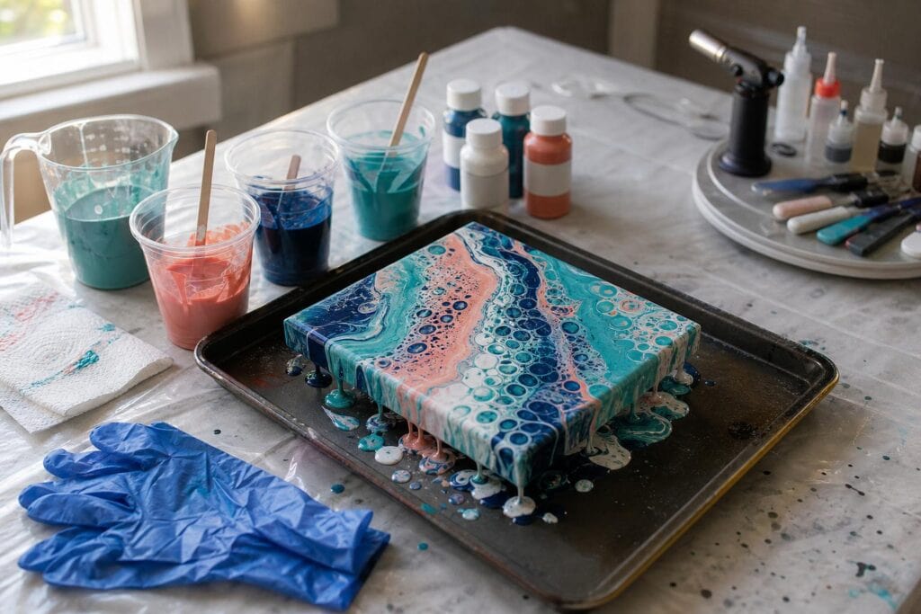 Acrylic Pouring Tools Beginners Can Skip