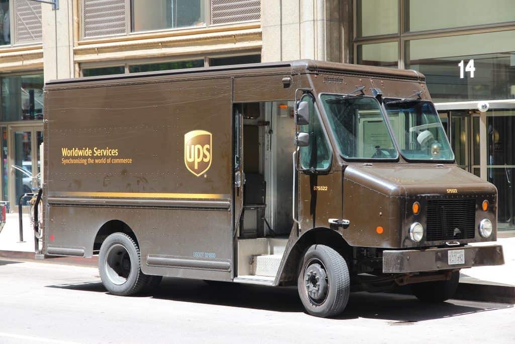 ups van