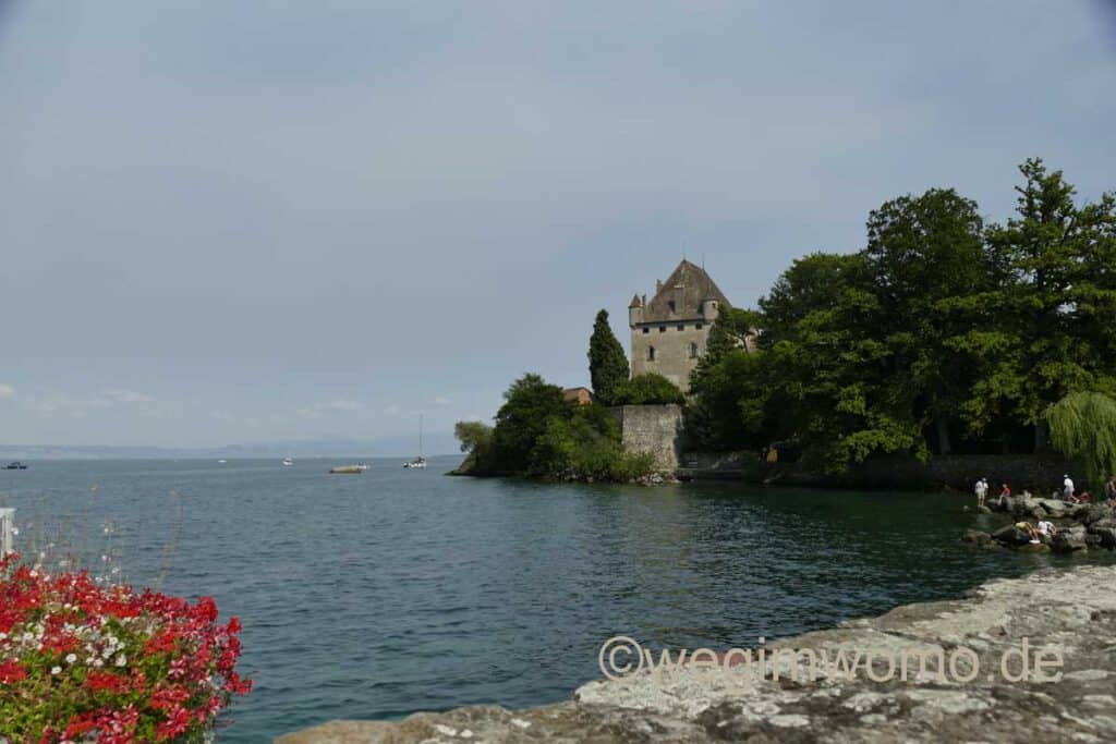 Stellplatz von Yvoire am Genfer See