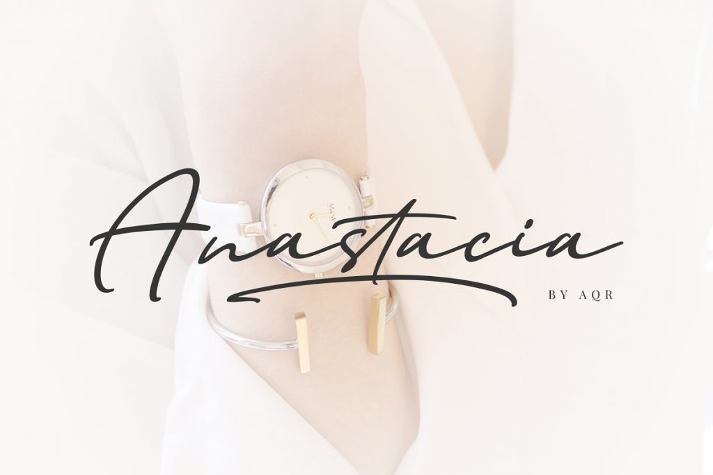 signature font