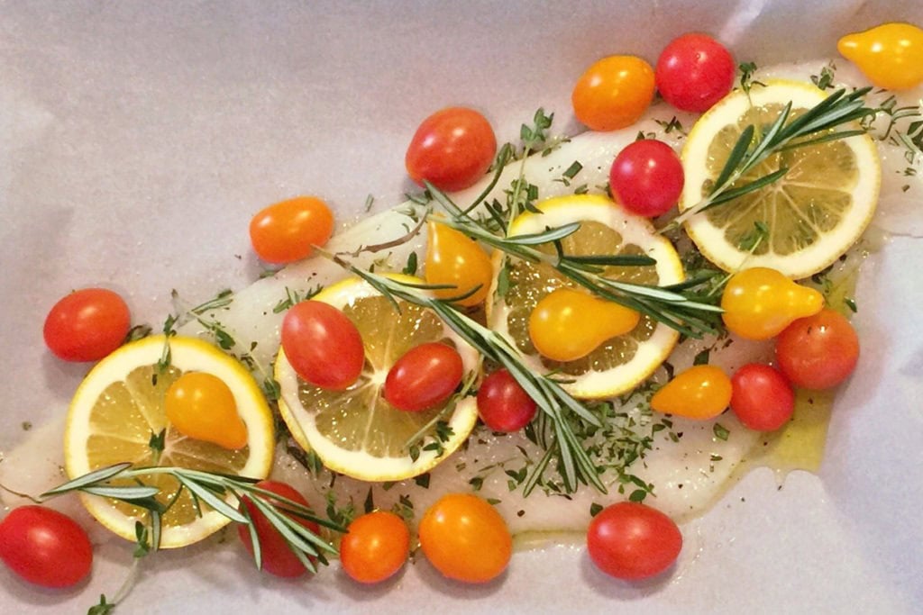 Herb Roasted Fish Recipe from Hilliard Studio Method